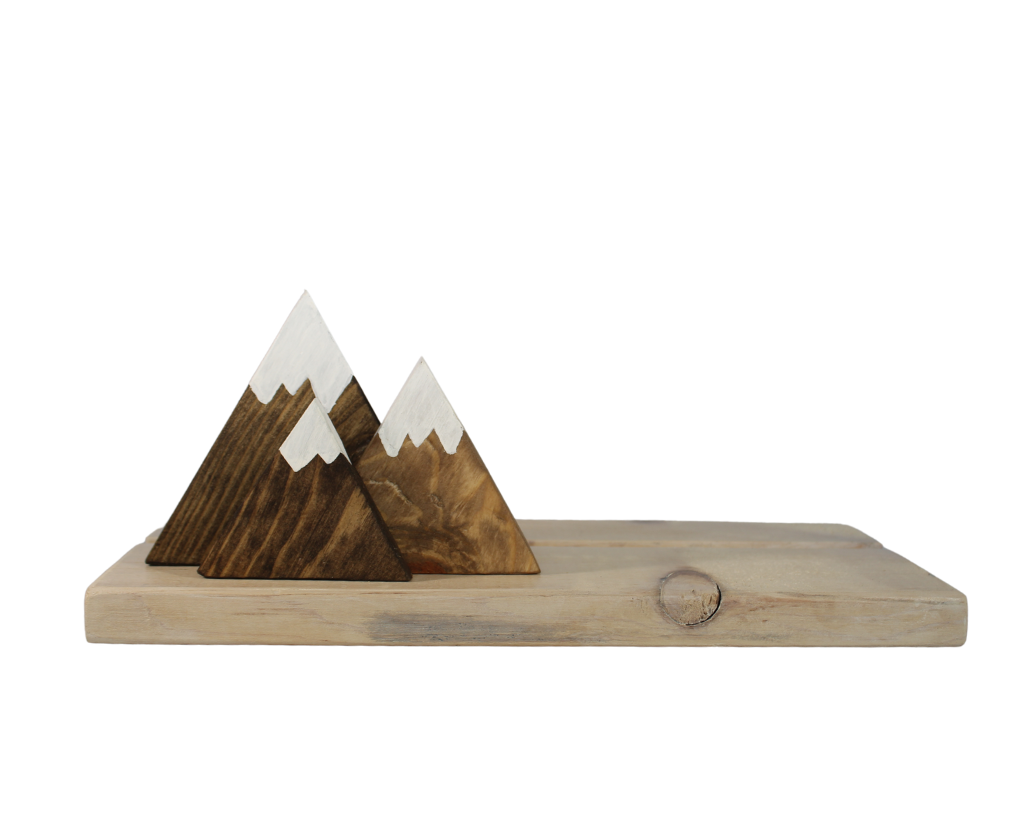 Mountain Trio Decorative Base