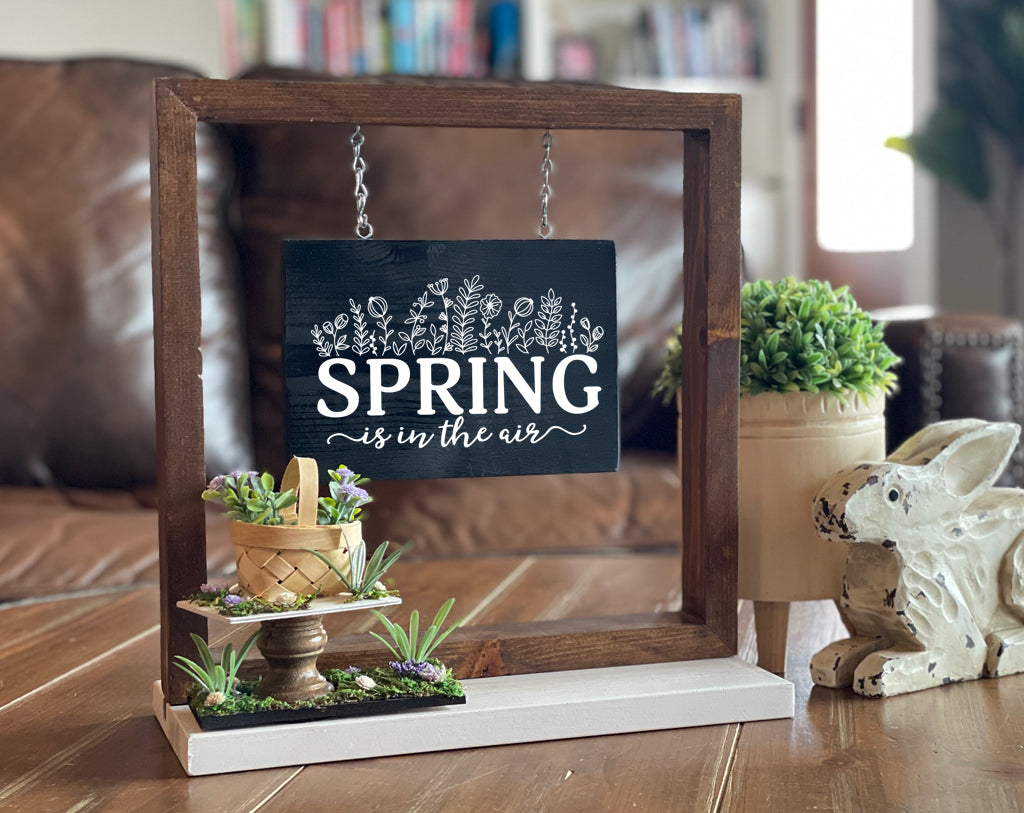 Basket of Blooms Pedestal Topper