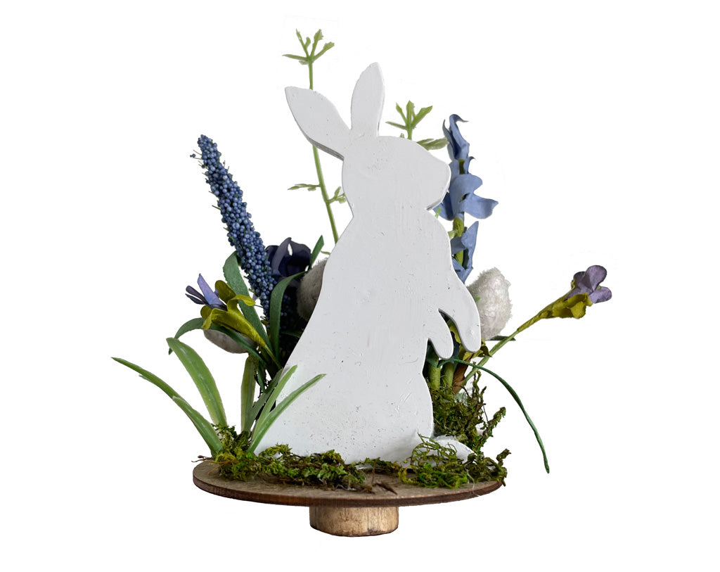 Bunny Blossoms Pedestal Topper