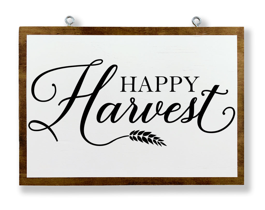 Happy Harvest Hanging Sign