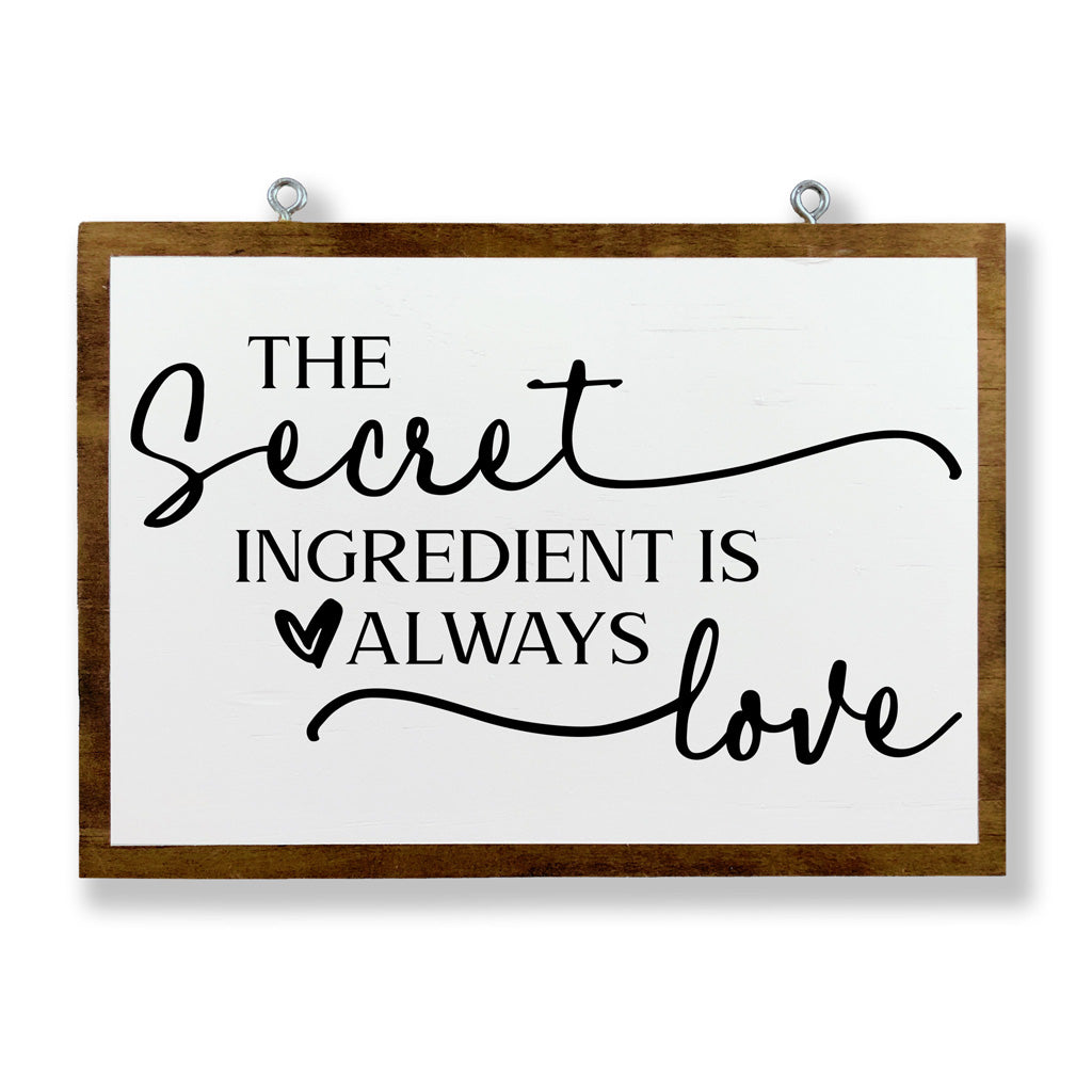 The Secret Ingredient Is Always Love