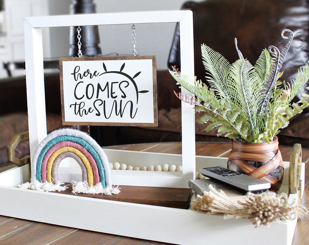 Here Comes The Sun Hanging Sign