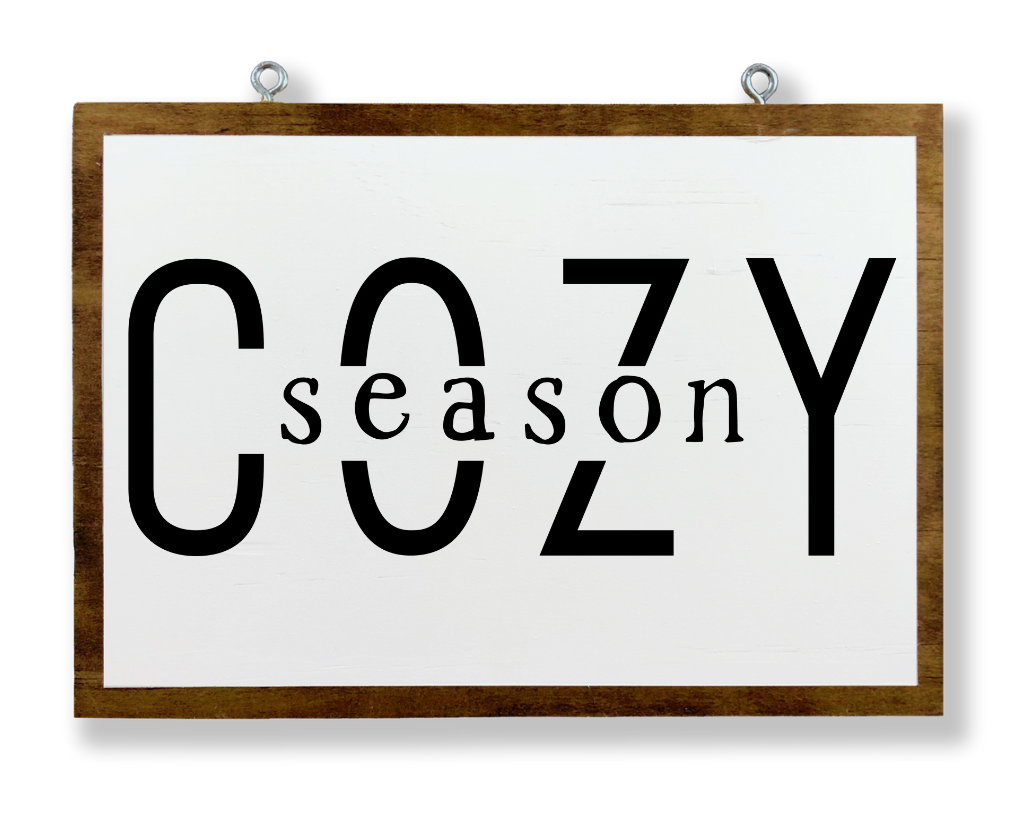 Cozy Season Hanging Sign